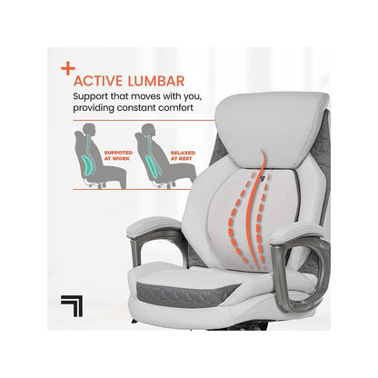 Ergonomic Massage Office Chair with Lumbar Support