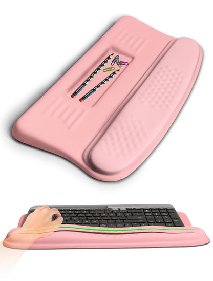 Ergonomic Wave Wrist Rest with Keyboard Stand