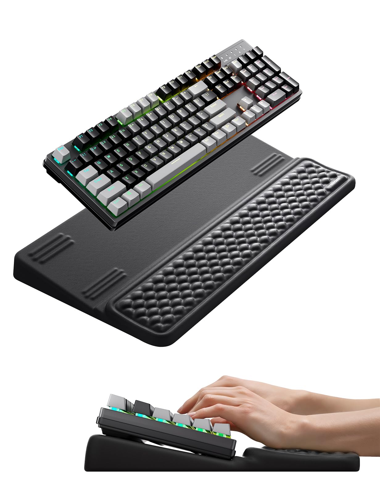 Vaydeer Wrist Rest with Keyboard Stand Riser