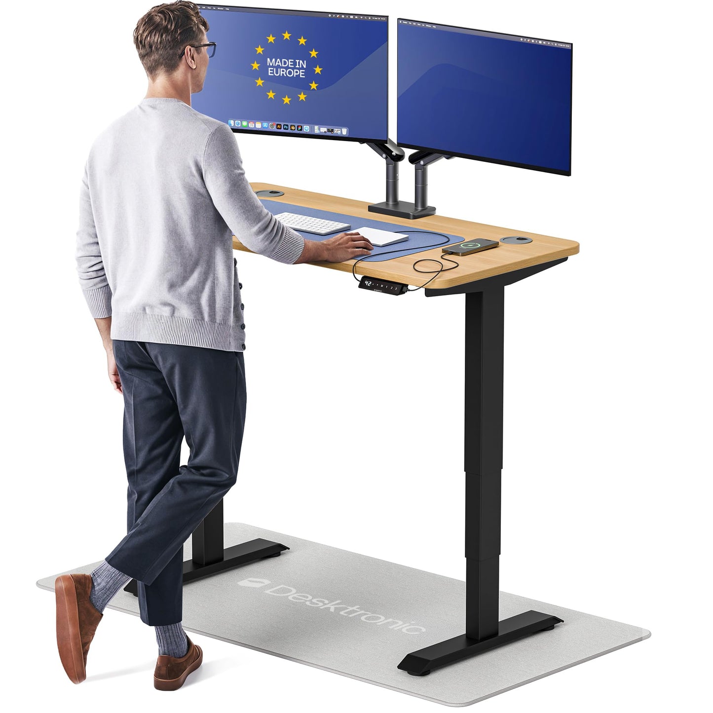 Electric Standing Desk for Home Office Workspace