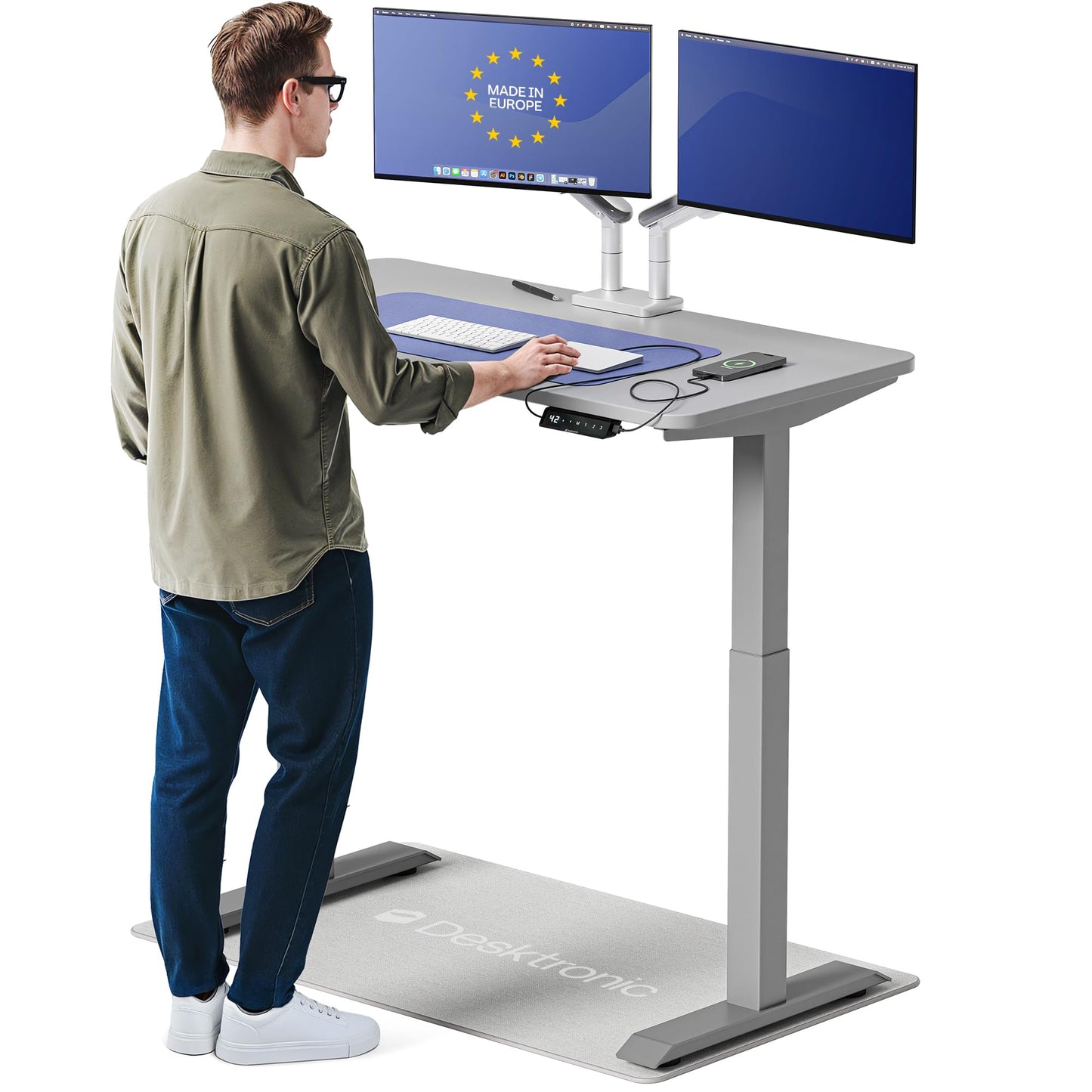 Electric Standing Desk for Home Office Workspace