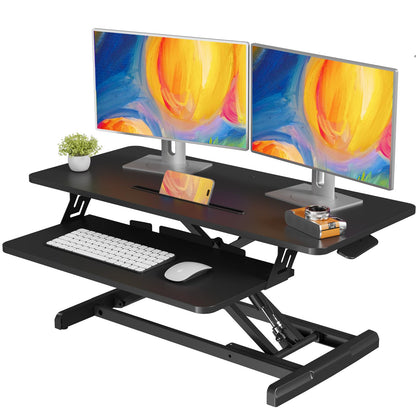 JOY worker Standing Desk Converter with Keyboard Tray