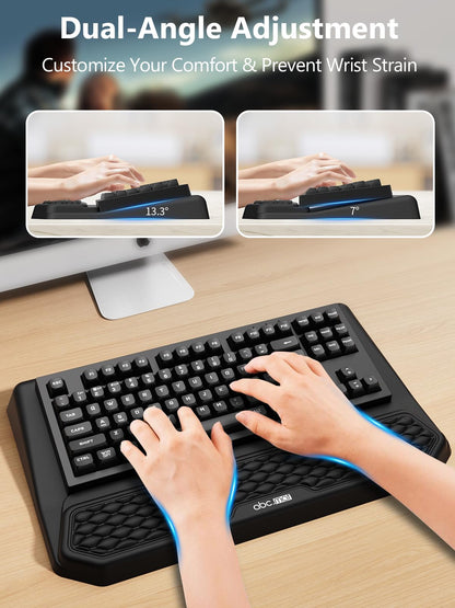 Ergonomic Keyboard Stand with Wrist Rest