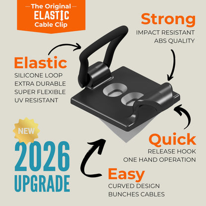 Cable Management Organizer for Desk and Office