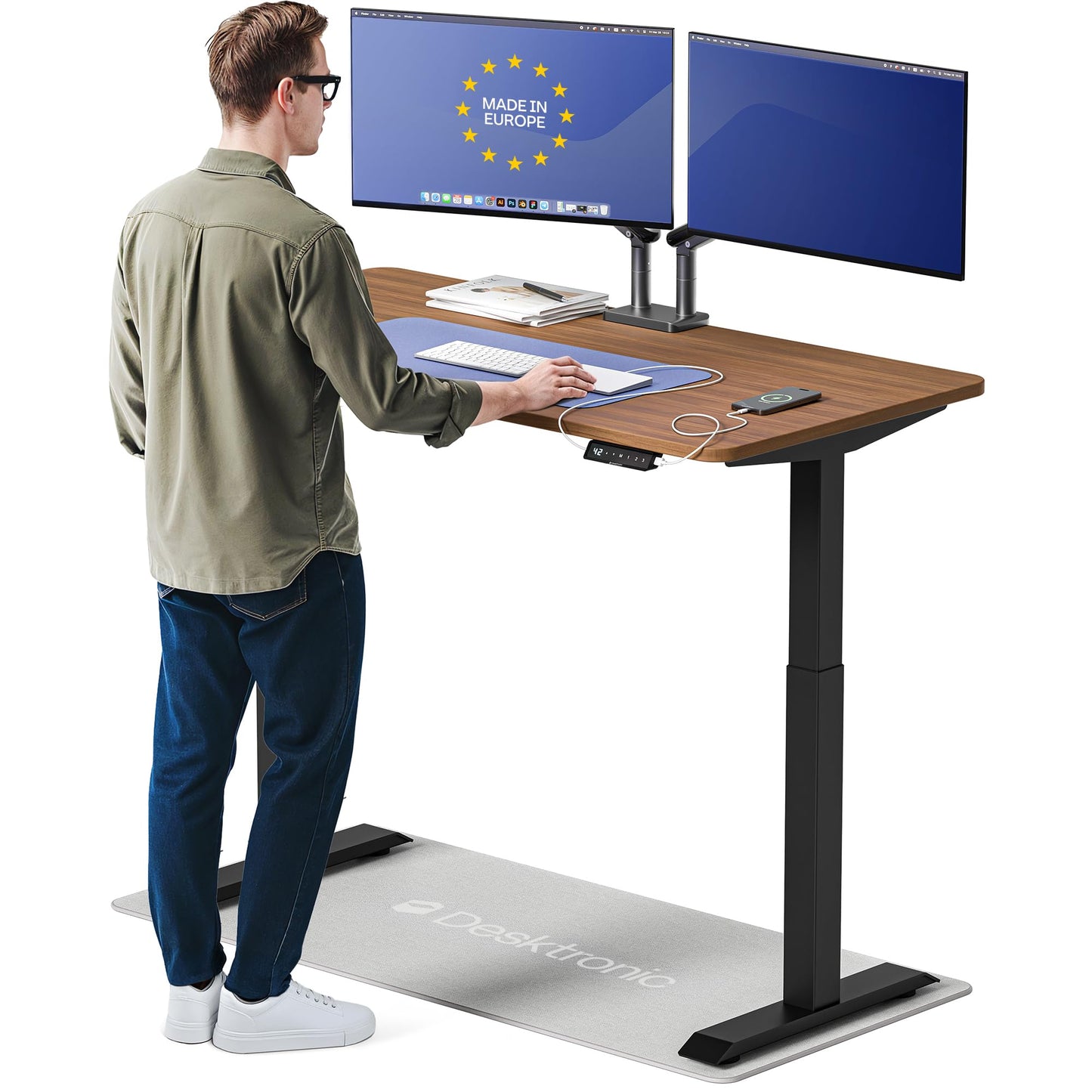 Electric Standing Desk for Home Office Workspace