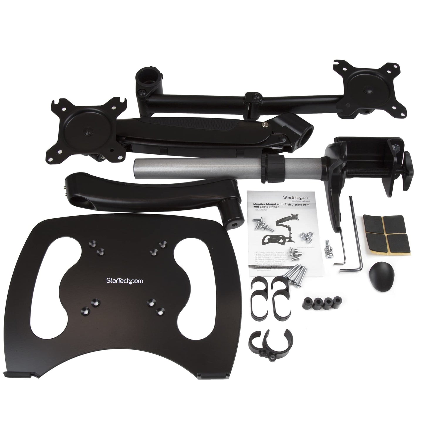 Adjustable Monitor Mount for Desk Workspace
