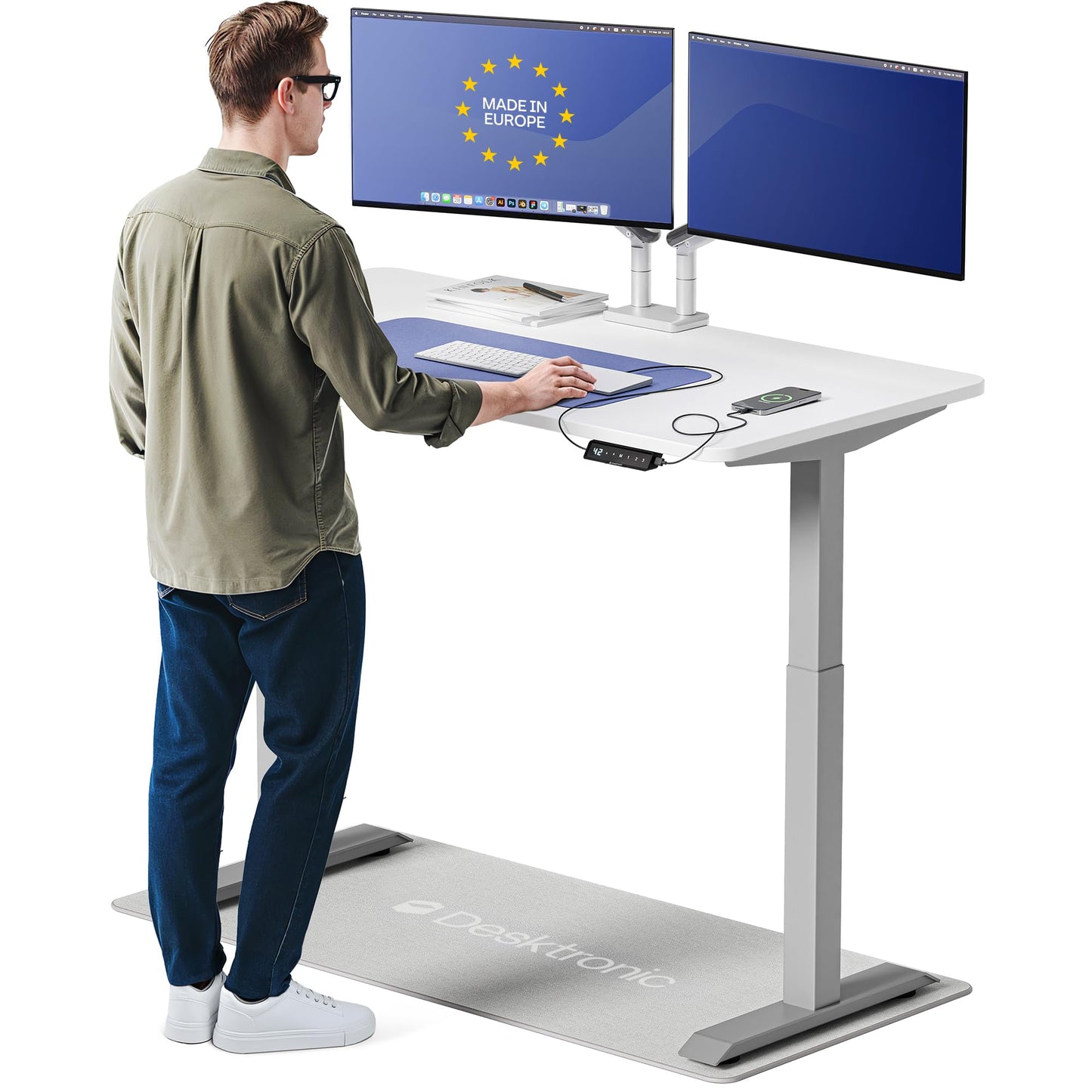 Electric Standing Desk for Home Office Workspace