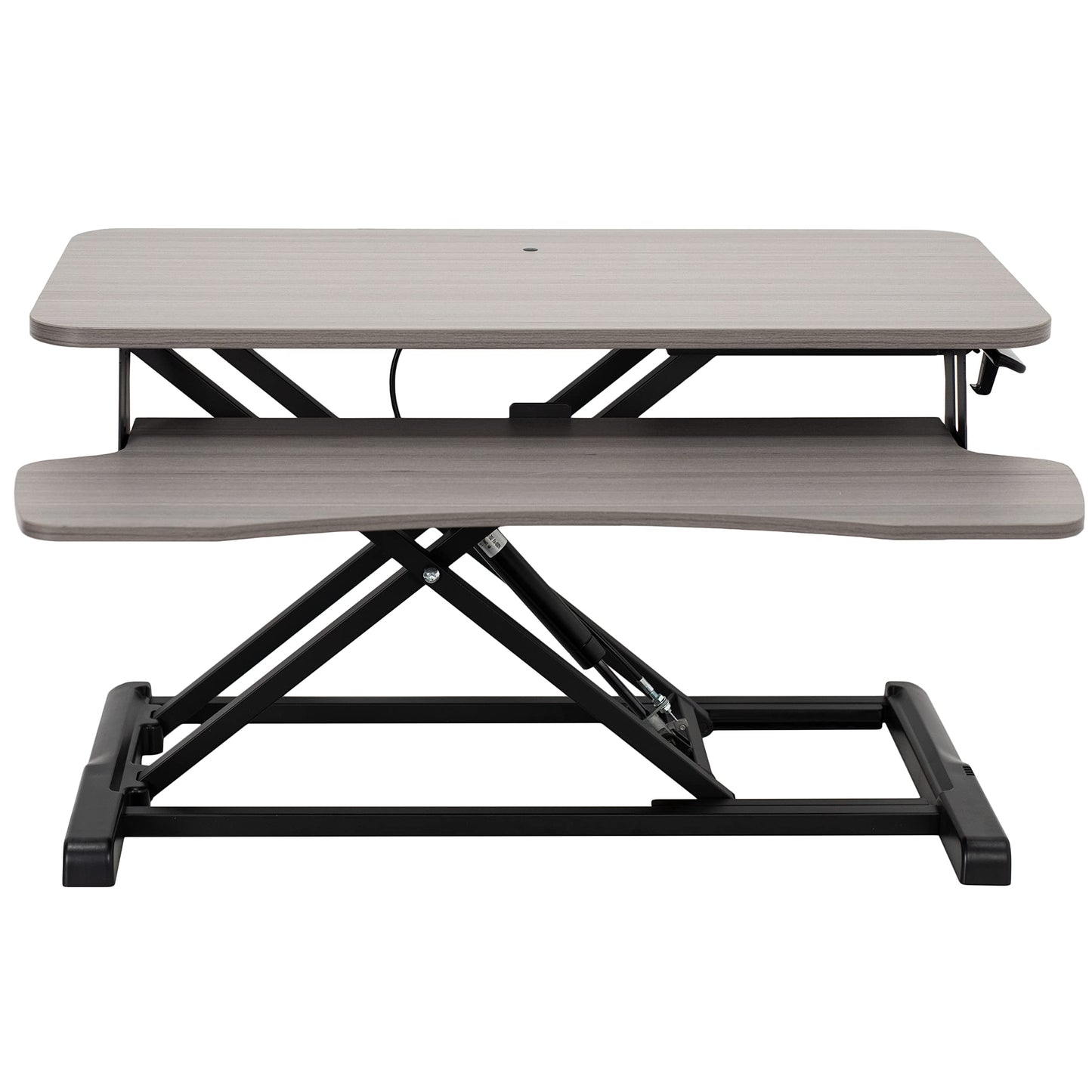 Height Adjustable Desk Converter with Dual Monitor Stand