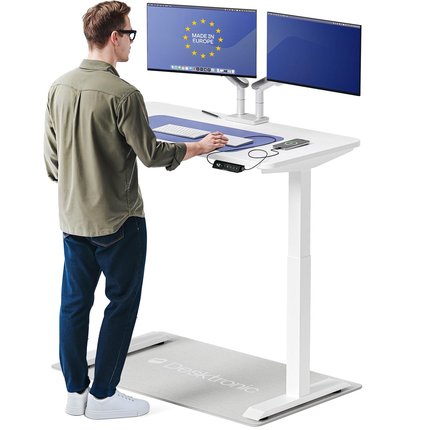 Electric Standing Desk for Home Office Workspace