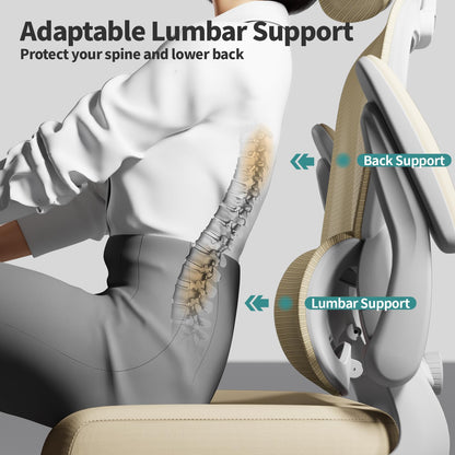 Ergonomic Mesh Office Chair with Adjustable Support
