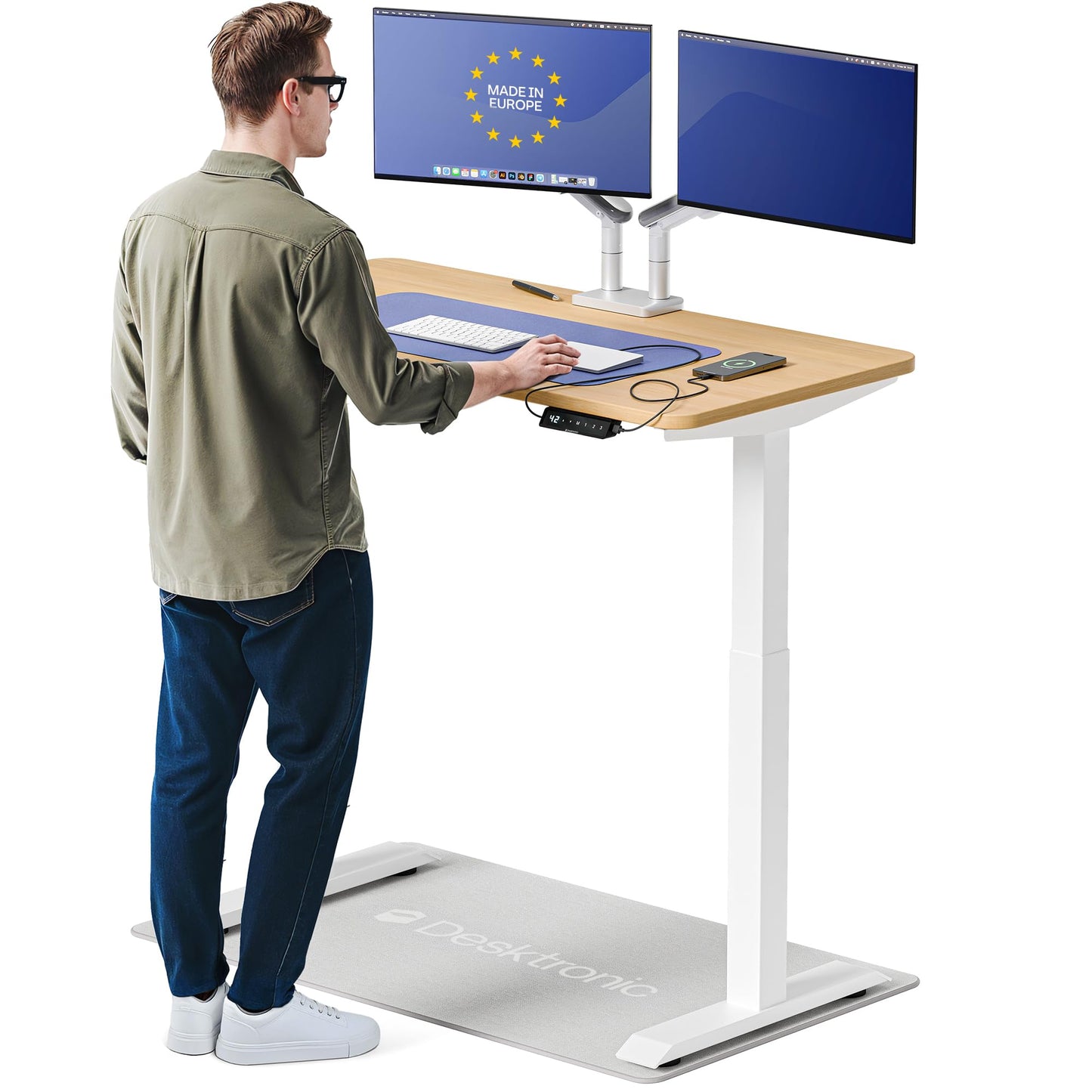 Electric Standing Desk for Home Office Workspace