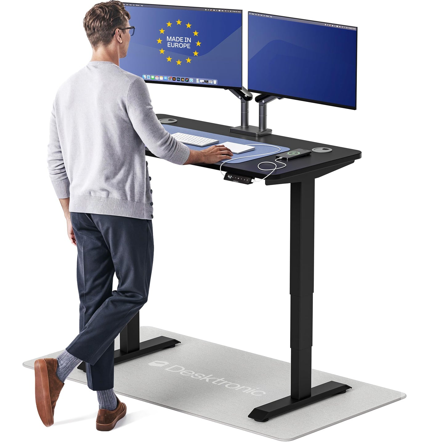 Electric Standing Desk for Home Office Workspace