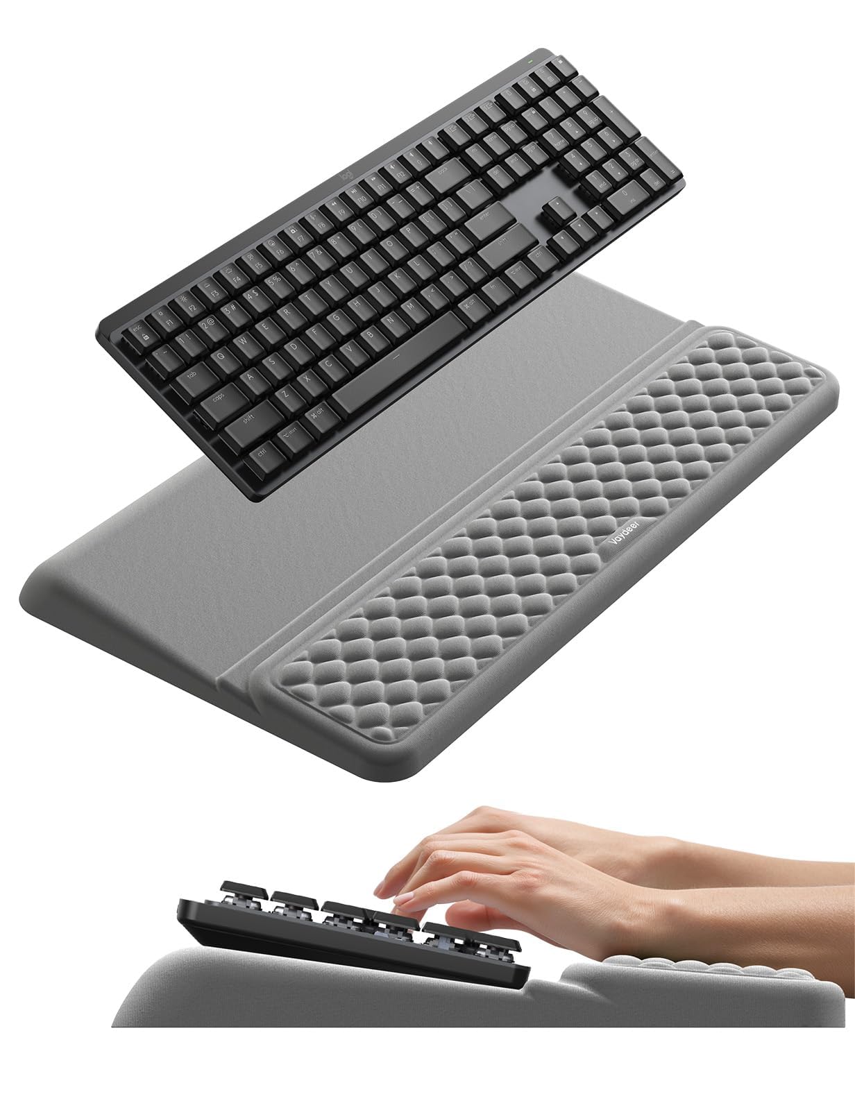Vaydeer Wrist Rest with Keyboard Stand Riser
