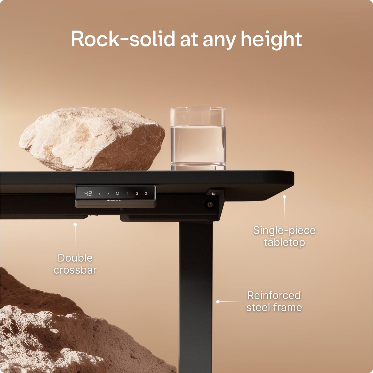 Electric Standing Desk for Home Office Workspace