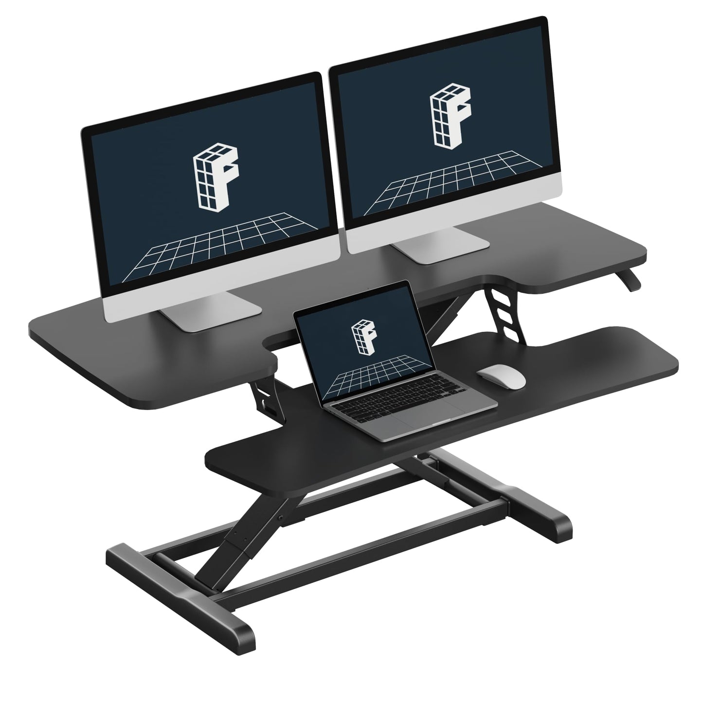 Height Adjustable Standing Desk Converter