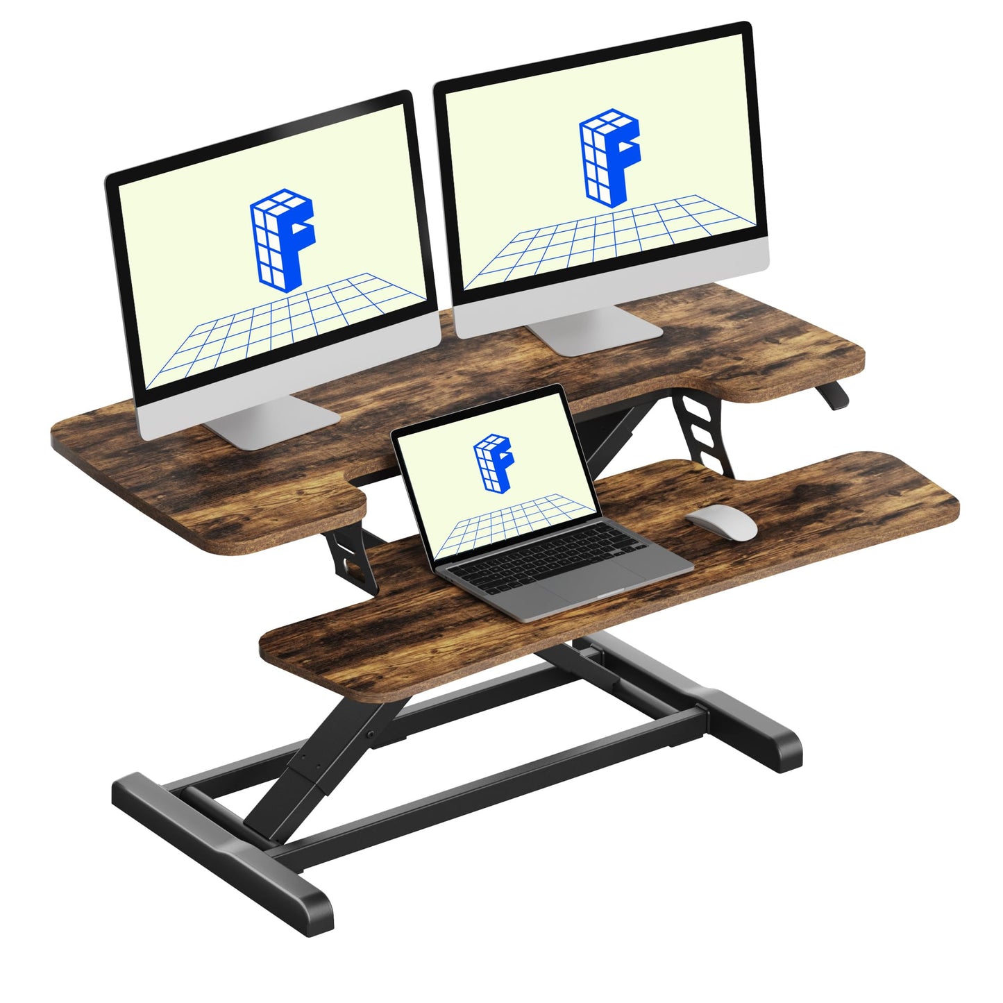 Height Adjustable Standing Desk Converter