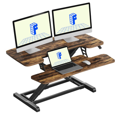 Height Adjustable Standing Desk Converter