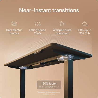 Electric Standing Desk for Home Office Workspace