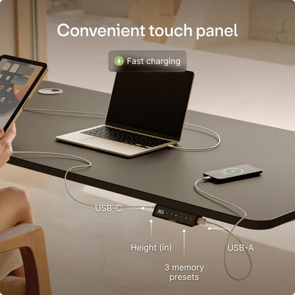 Electric Standing Desk for Home Office Workspace