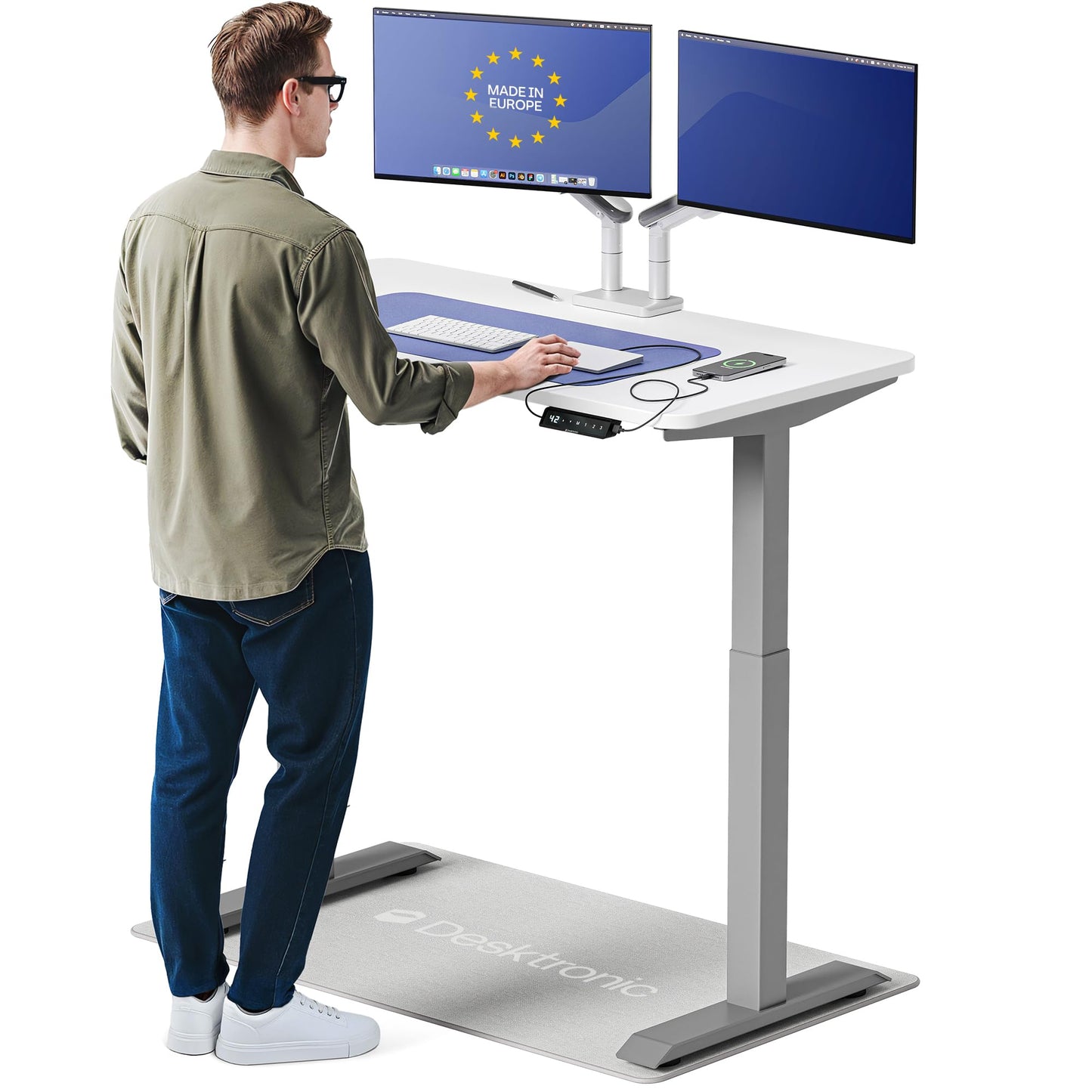 Electric Standing Desk for Home Office Workspace