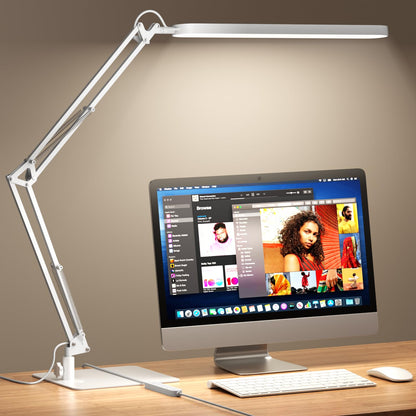 LED Desk Lamp with Adjustable Brightness and Modes