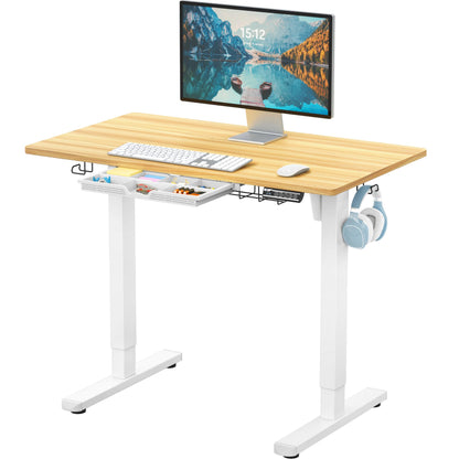 SHW Electric Height Adjustable Standing Desk