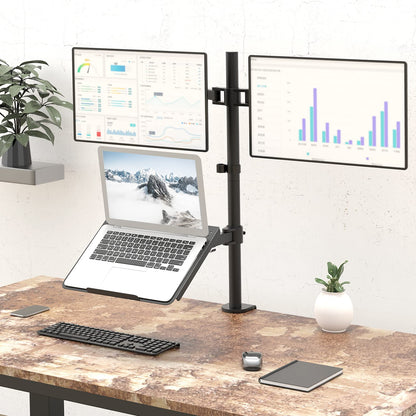 Adjustable Laptop and Monitor Arm Mount