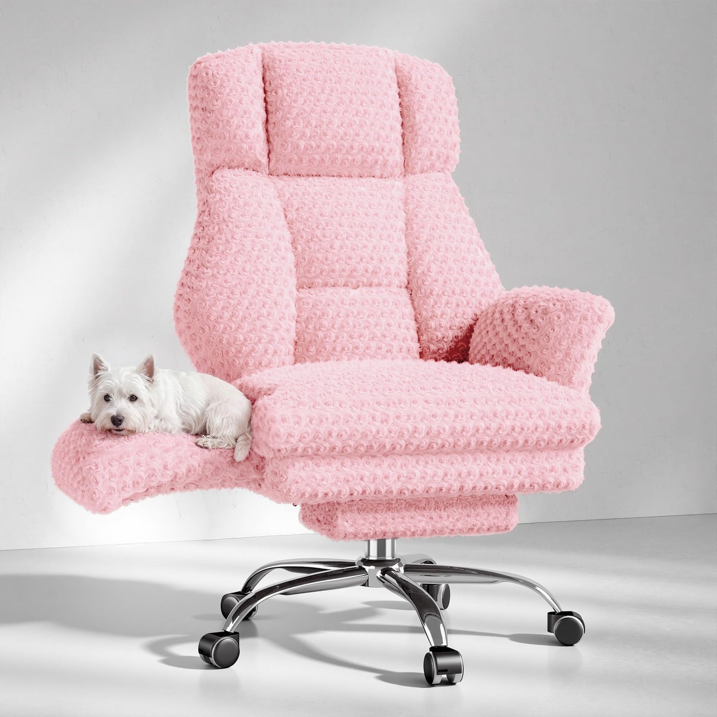 Big and Tall Ergonomic Office Chair with Flip Arms