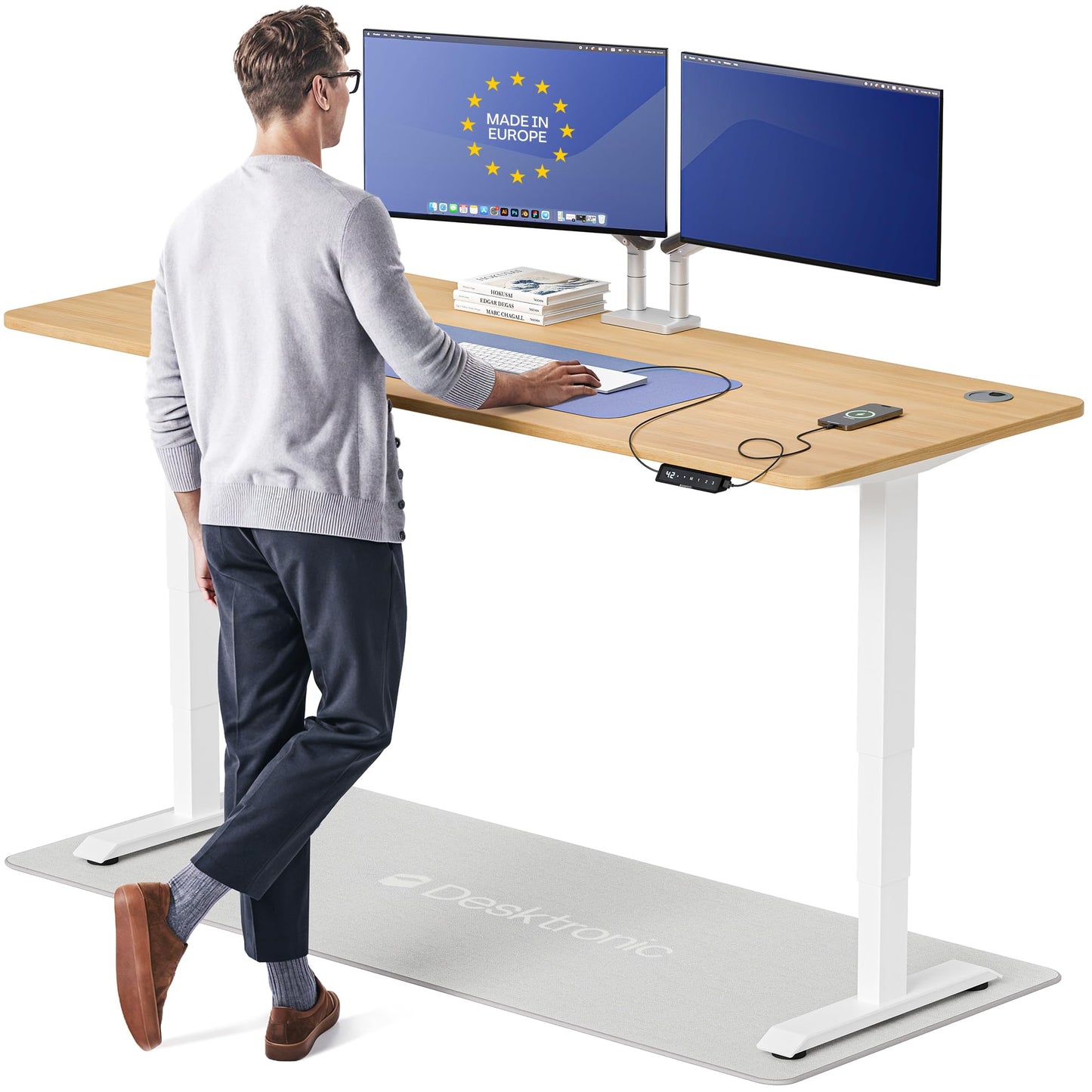 Electric Standing Desk for Home Office Workspace