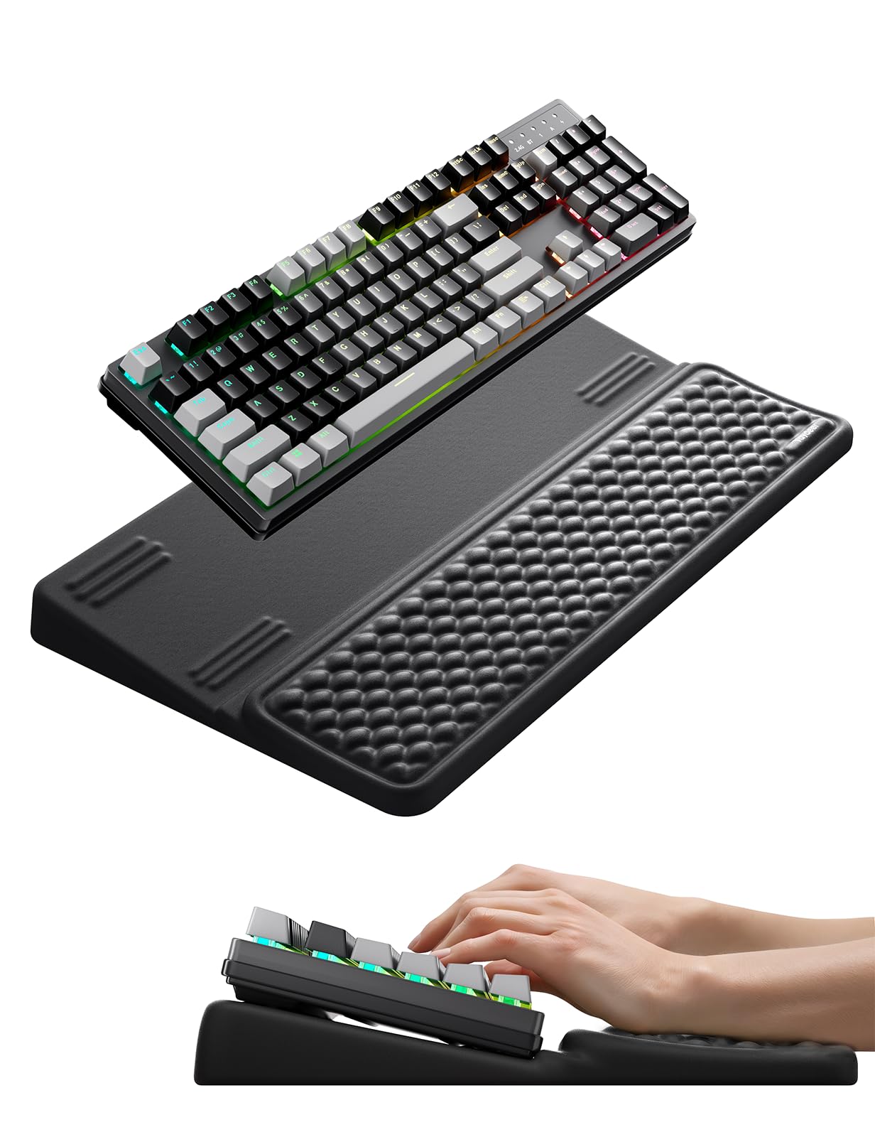 Vaydeer Wrist Rest with Keyboard Stand Riser