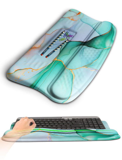 Ergonomic Wave Wrist Rest with Keyboard Stand