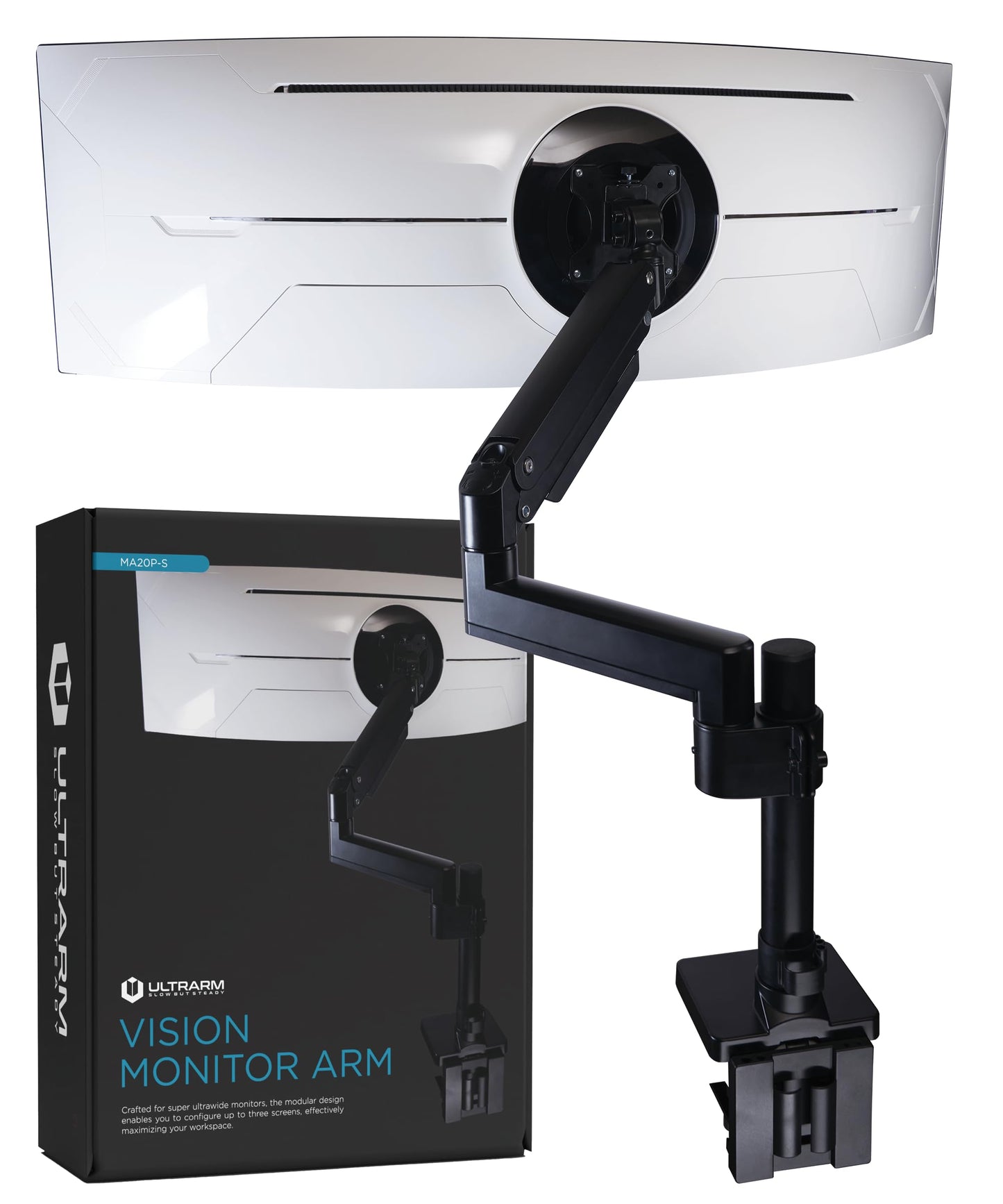 Heavy Duty Ultrawide Monitor Arm Mount