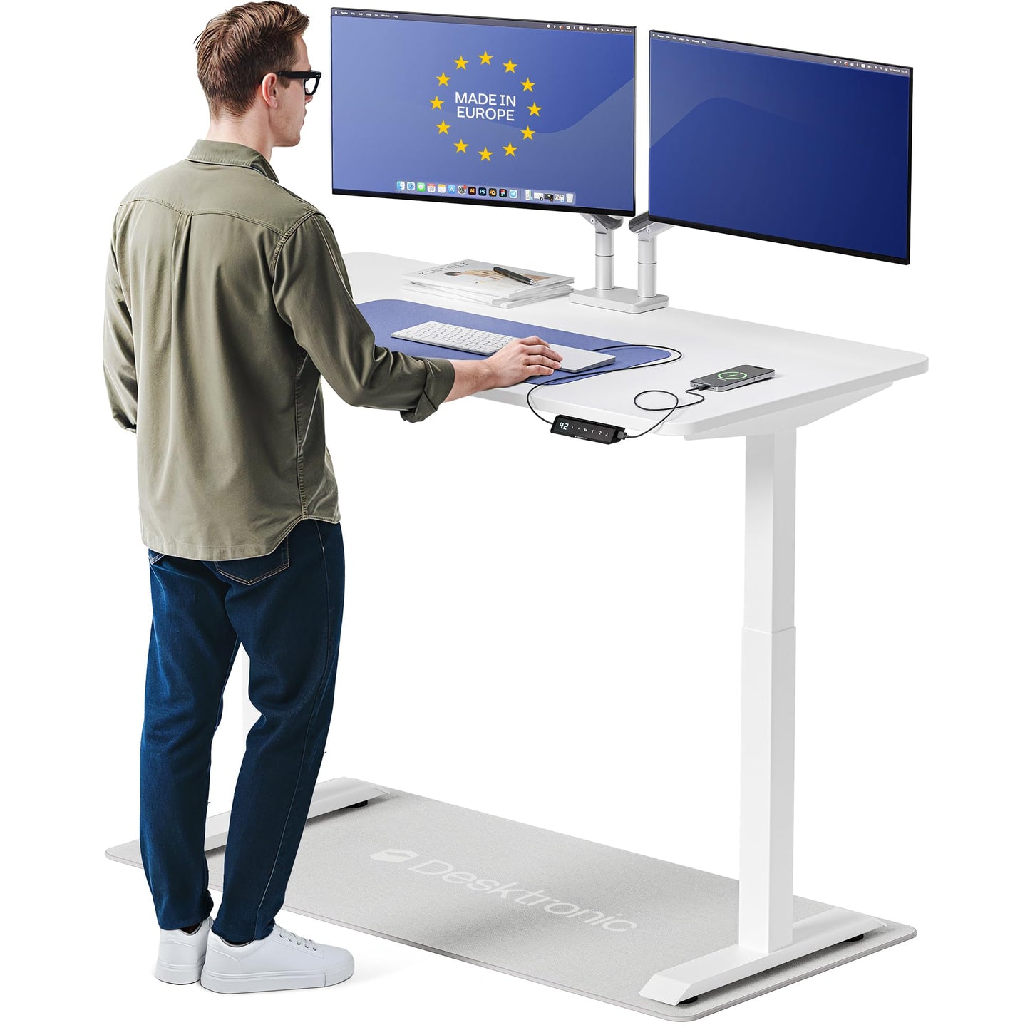 Electric Standing Desk for Home Office Workspace