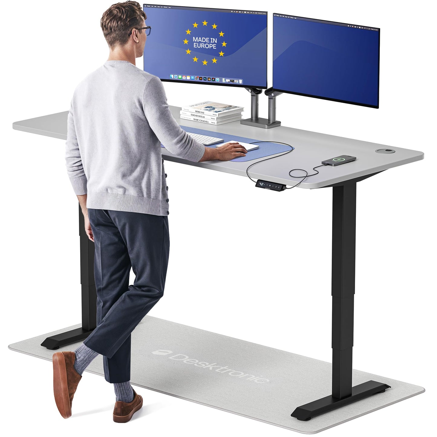 Electric Standing Desk for Home Office Workspace