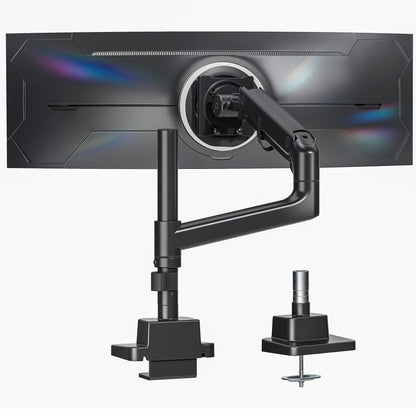 Heavy Duty Ultrawide Monitor Arm Desk Mount
