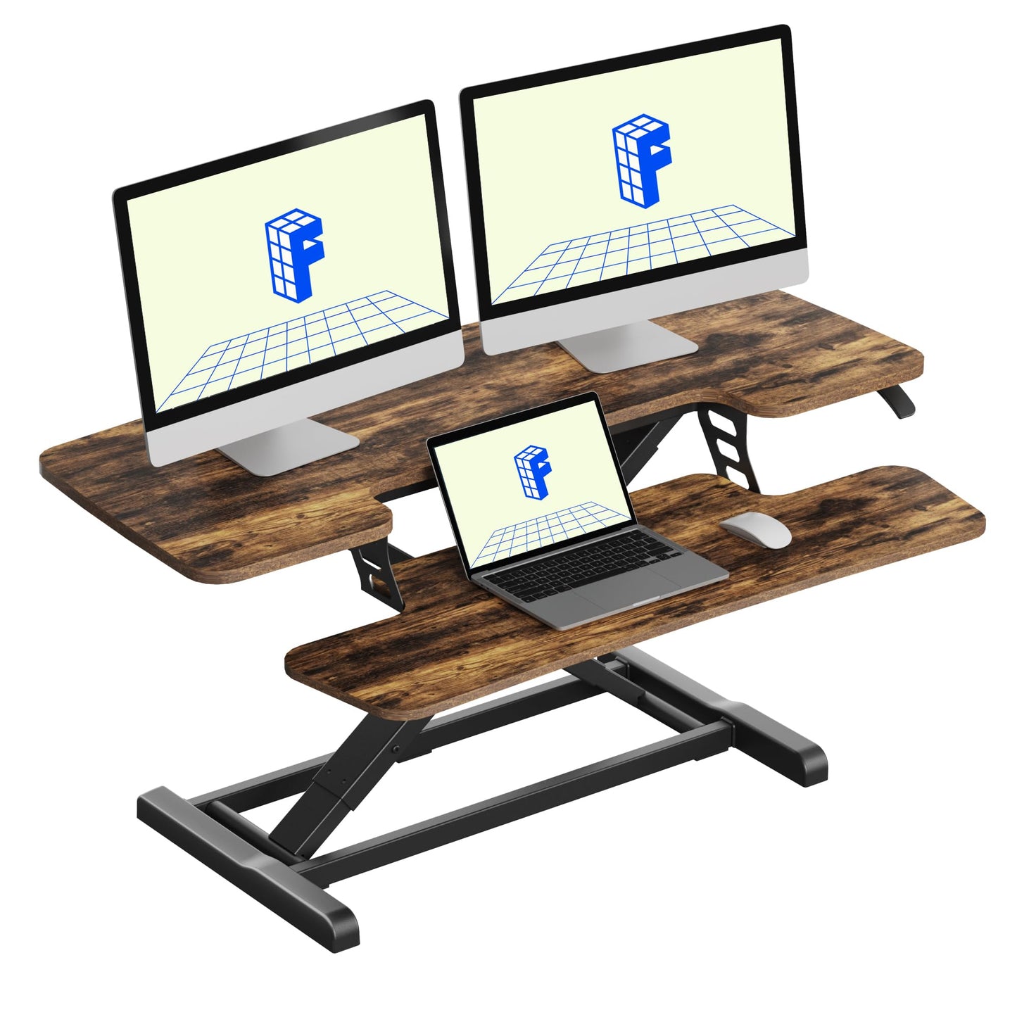 Height Adjustable Standing Desk Converter