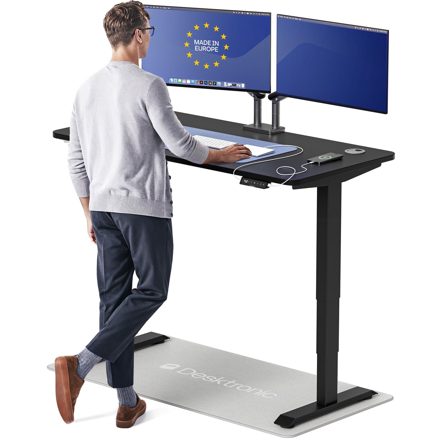 Electric Standing Desk for Home Office Workspace