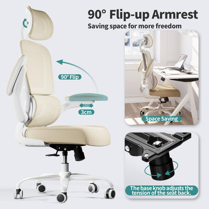 Ergonomic Mesh Office Chair with Adjustable Support