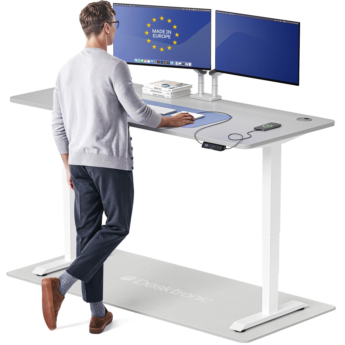 Electric Standing Desk for Home Office Workspace
