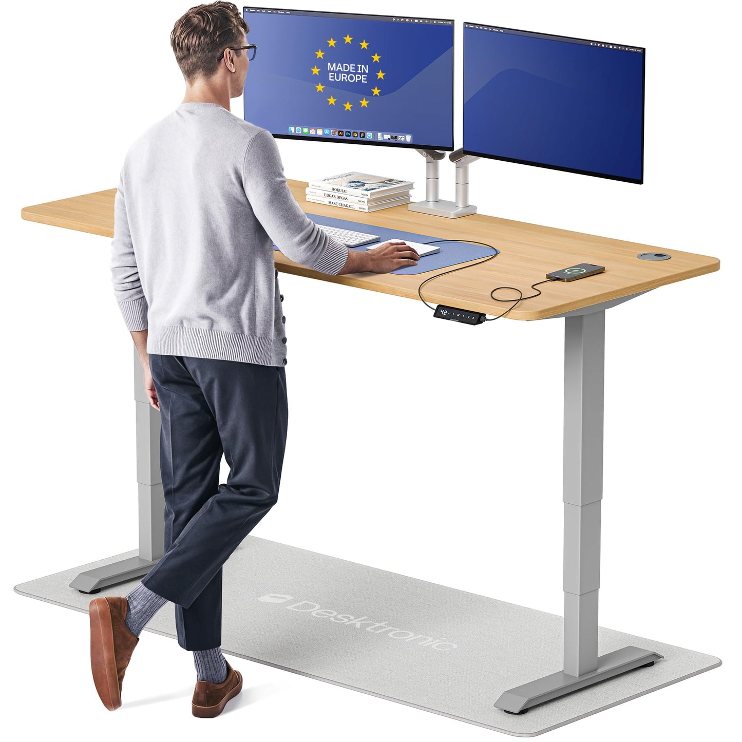 Electric Standing Desk for Home Office Workspace