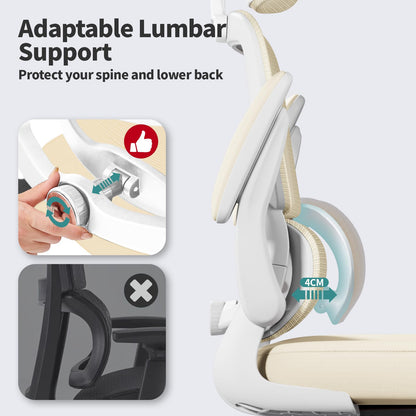 Ergonomic Mesh Office Chair with Adjustable Support