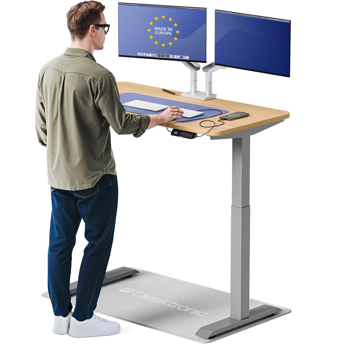 Electric Standing Desk for Home Office Workspace
