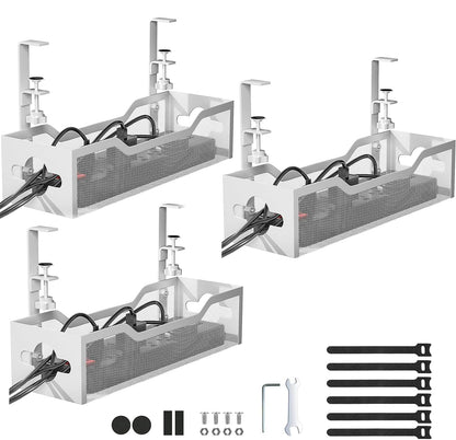 Under Desk Cable Management Organizer
