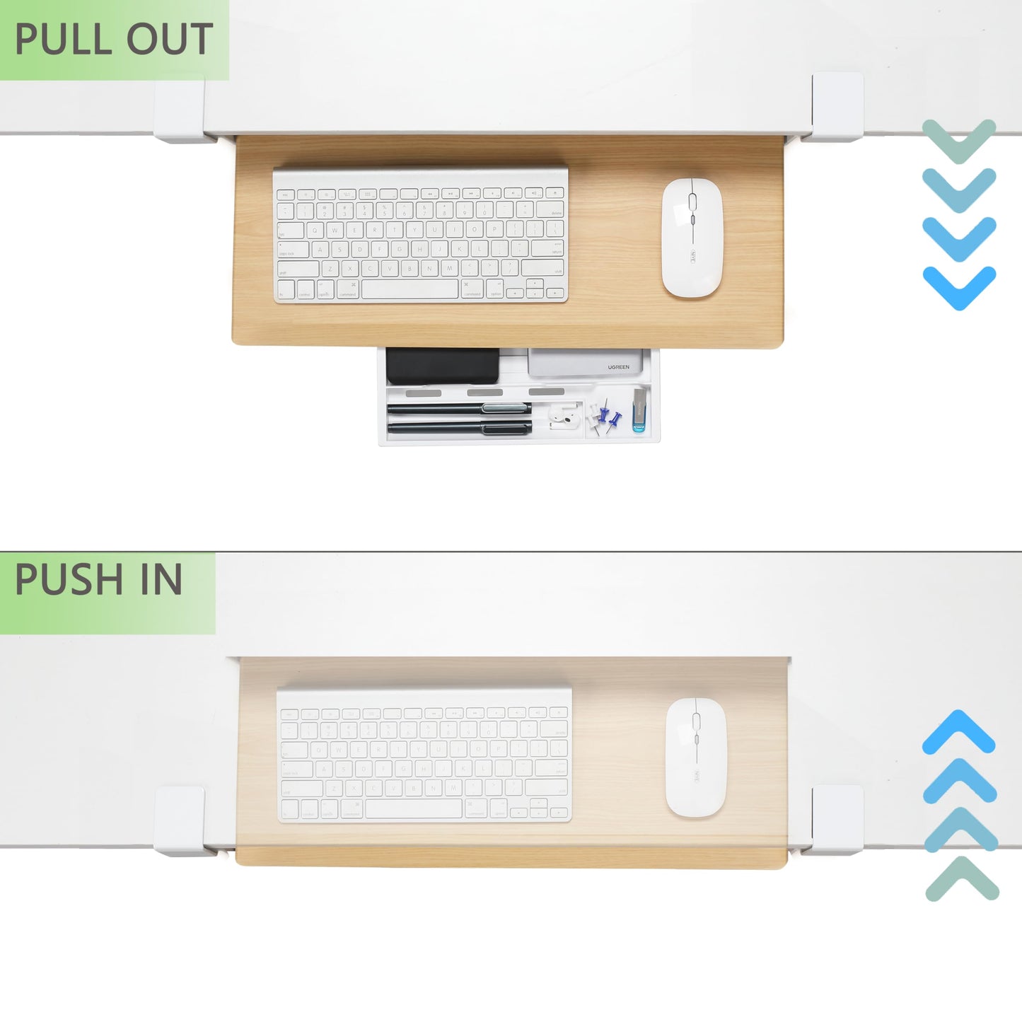 ETHU Under Desk Keyboard Tray