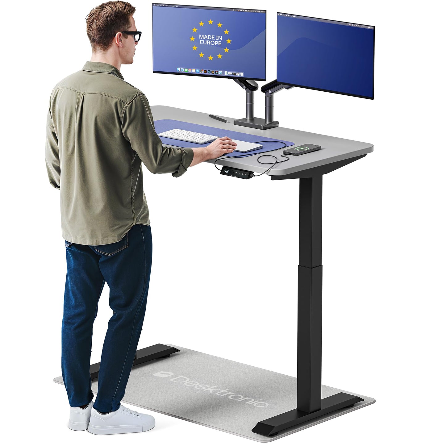 Electric Standing Desk for Home Office Workspace