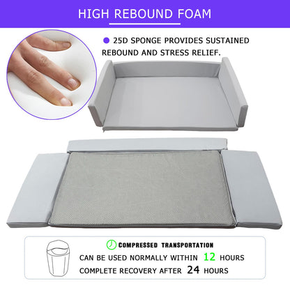 Under Desk Foot Rest with Anti Fatigue Mat