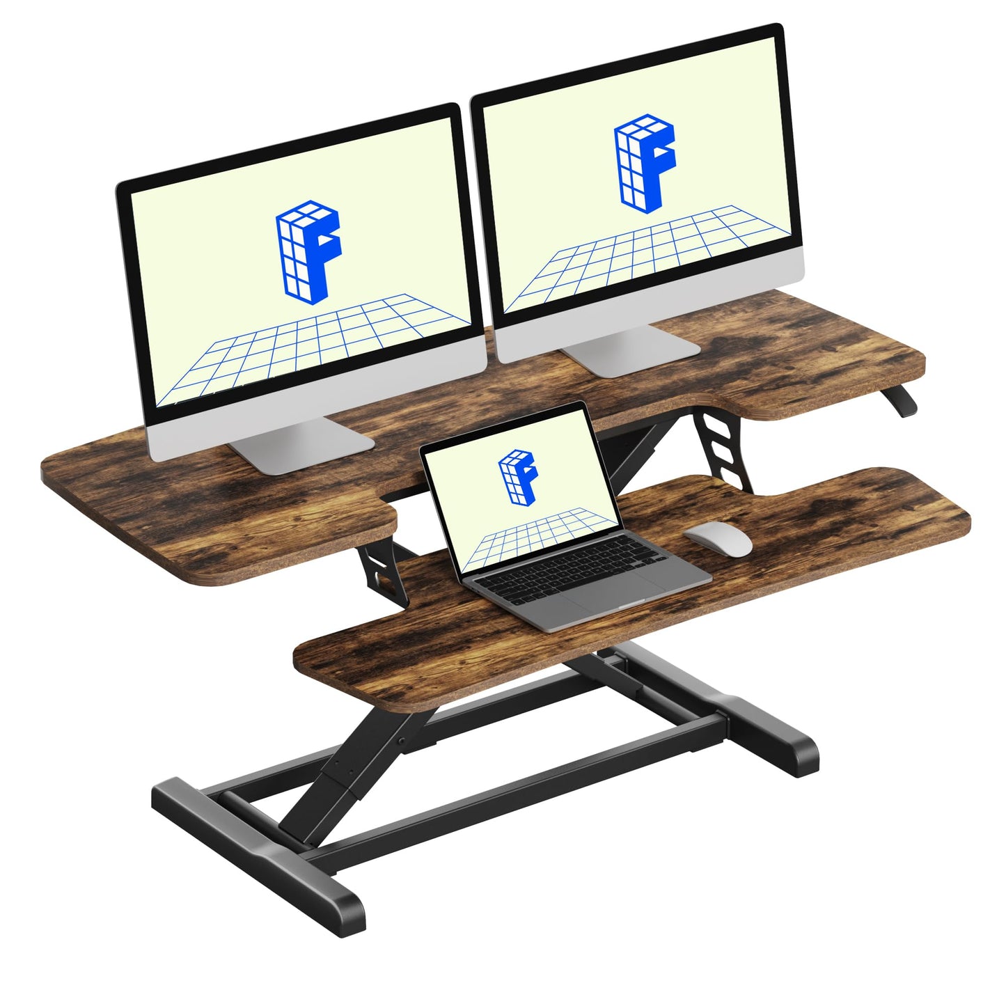 Height Adjustable Standing Desk Converter