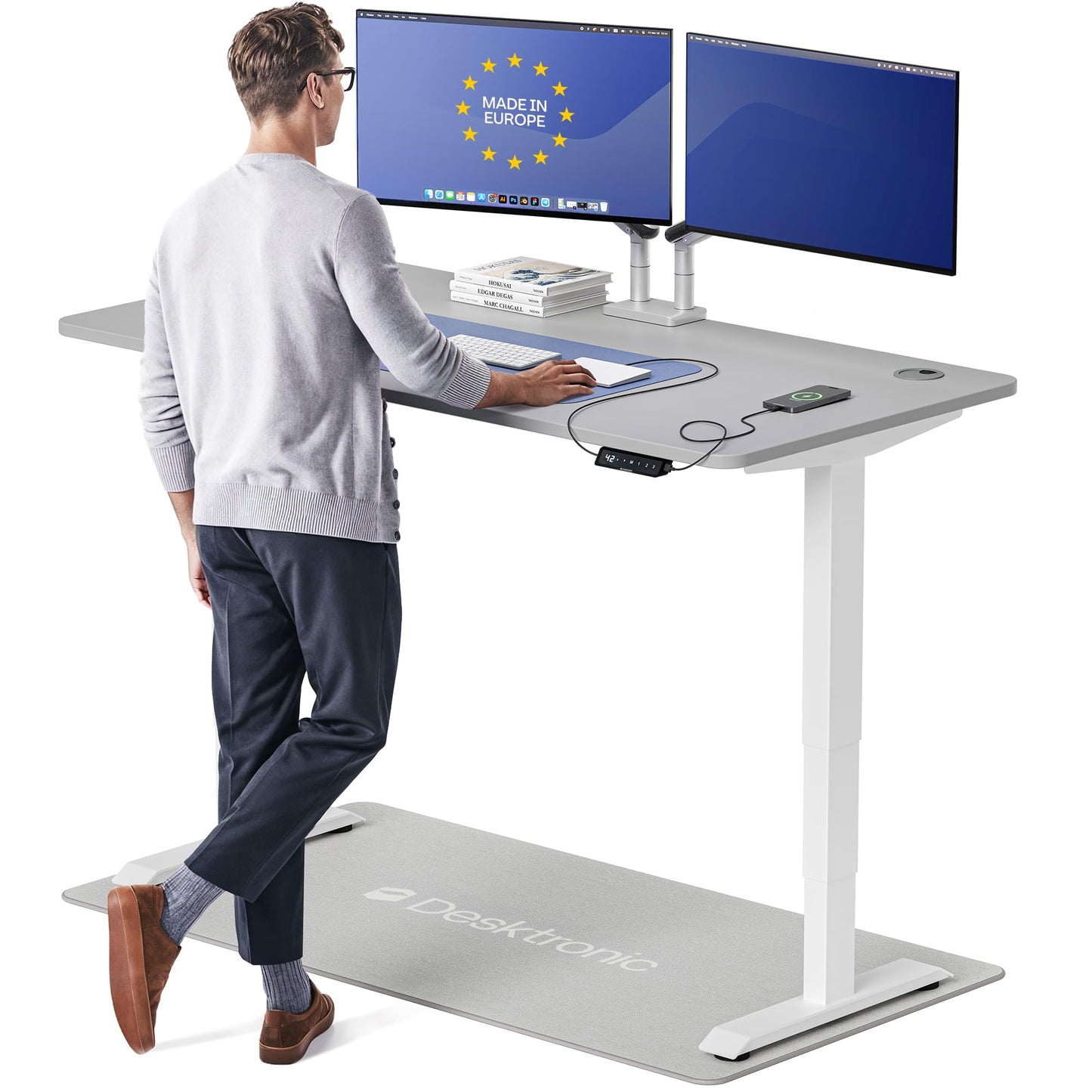 Electric Standing Desk for Home Office Workspace