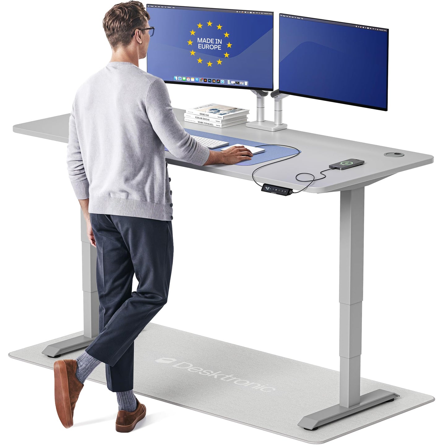 Electric Standing Desk for Home Office Workspace