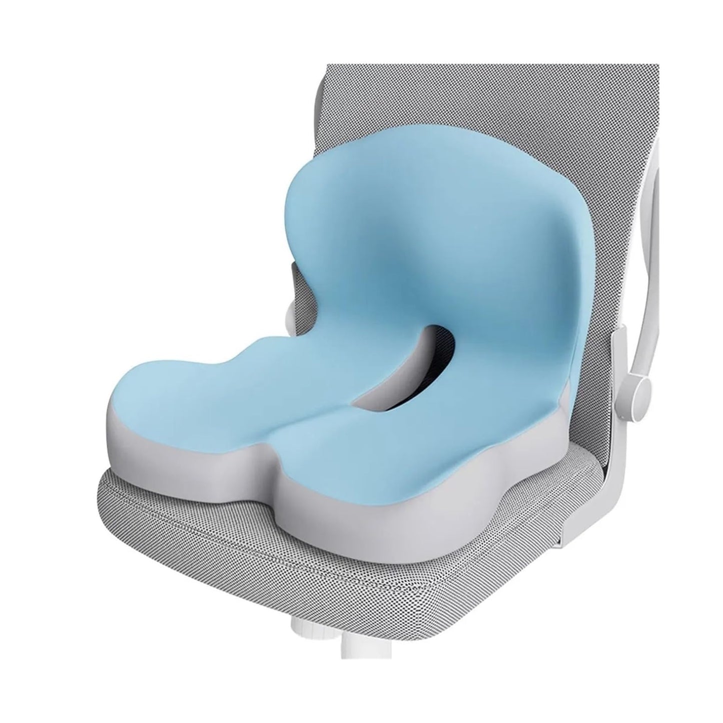 L-Shaped Memory Foam Seat Cushion with Lumbar Support